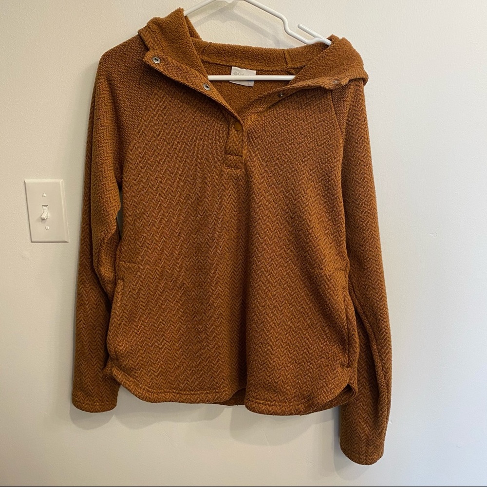 Columbia burnt orange hoodie